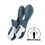 Анальний вібратор надувний Satisfyer Air Pump Booty 2 - мініатюра 1