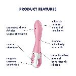 Вібратор точки G надувний Satisfyer Air Pump Vibrator 2 - мініатюра 4