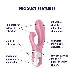 Вібратор-кролик надувний Satisfyer Air Pump Bunny 2 - мініатюра 4
