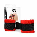 Наручники Art of Sex - Handcuffs  Soft Touch Червоні - мініатюра 3