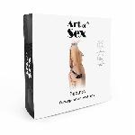 Бондажний набір з металевим анальним гаком Art of Sex Beatrice Bondage set with anal hook № 2 - мініатюра 7