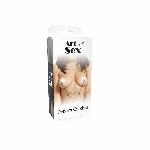 Затискачі з подвійним ланцюжком для сосків Art of Sex – Dream Catcher - мініатюра 3