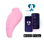 Вакуумний смарт-стимулятор Adrien Lastic Revelation Pink, режим Boost, керування через застосунок - мініатюра 1