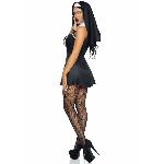 Костюм черниці Leg Avenue Naughty Nun S, сукня, головний убір - мініатюра 2