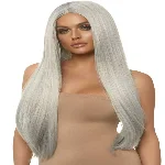 Перука Leg Avenue 33″ Long straight center part wig Grey - мініатюра 1