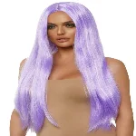 Перука Leg Avenue 33″ Long straight center part wig lavender - мініатюра 1