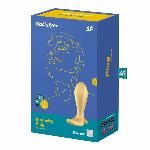 Анальна смарт-пробка з вібрацією Satisfyer Intensity Plug Gold - мініатюра 7