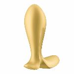 Анальна смарт-пробка з вібрацією Satisfyer Intensity Plug Gold - мініатюра 2