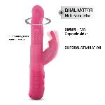 Вібратор-кролик Dorcel Baby Rabbit Magenta 2.0 з перлинним масажем і головкою, що обертається - мініатюра 3