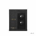 Вагінальні кульки LELO Luna Beads Noir Black, зміщений центр ваги, діаметр 2,9 см, 2х37 г - мініатюра 3