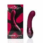 Вібратор для точки G Hot Octopuss KURVE, Treble and Bass Technology, 2 мотори, м’який кінчик - мініатюра 9