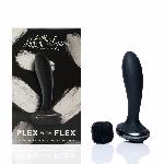Анальна вібропробка Hot Octopuss PleX with flex, Treble and Bass Technology, 2 мотори, пульт ДК - мініатюра 14