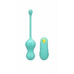 Віброяйце для точки G з пультом керування Romp Cello Light Teal, водонепроникне - мініатюра 2