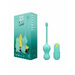 Віброяйце для точки G з пультом керування Romp Cello Light Teal, водонепроникне - мініатюра 8