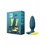 Анальна вібропробка Romp Bass Dark Green, силікон, перезаряджувана, макс. діаметр 3 см - мініатюра 6