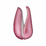 Вакуумний кліторальний стимулятор Womanizer Liberty Pink, магнітна кришка, 2 насадки - мініатюра 2