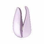Вакуумний кліторальний стимулятор Womanizer Liberty Lilac, магнітна кришка, 2 насадки - мініатюра 2