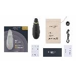 Вакуумний кліторальний стимулятор Womanizer Premium 2 - Black, функції Autopilot та Smart Silence - мініатюра 6