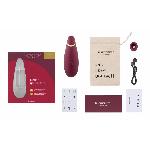 Вакуумний кліторальний стимулятор Womanizer Premium 2 - Bordeaux, функції Autopilot та Smart Silence - мініатюра 6