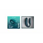 Смарт-вібратор для пар We-Vibe Sync 2 Green Velvet, 10 віброрежимів, пульт ДК - мініатюра 7