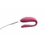 Смарт-вібратор для пар We-Vibe Sync Lite Pink, 10 віброрежимів, можна поєднувати з проникним сексом - мініатюра 5