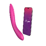 Смарт-вібратор We-Vibe Rave 2 Twisted Pleasure Pink, для точки G та входу в піхву, 2 мотори - мініатюра 1
