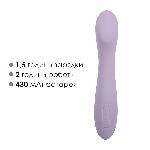 Вібратор для точки G з інтелектуальним режимом Svakom Amy 2 Pastel Lilac - мініатюра 5