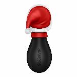 Вакуумний кліторальний стимулятор Satisfyer Penguin Holiday Edition, у шапочці та шарфі - мініатюра 4