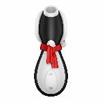 Вакуумний кліторальний стимулятор Satisfyer Penguin Holiday Edition, у шапочці та шарфі - мініатюра 2