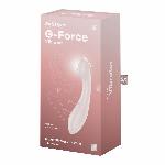 Вібратор для точки G Satisfyer G-Force Beige, 10 режимів + 5 рівнів інтенсивності - мініатюра 6