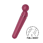 Вібромасажер Satisfyer Planet Wand-er Berry/Rosegold, дуже потужний, бездротовий - мініатюра 1
