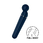 Вібромасажер Satisfyer Planet Wand-er Blue/Rosegold, дуже потужний, бездротовий - мініатюра 1