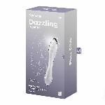 Двосторонній скляний дилдо Satisfyer Dazzling Crystal 1 Transparent, дуже міцний, без стопера - мініатюра 5