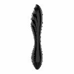Двосторонній скляний дилдо Satisfyer Dazzling Crystal 1 Black, дуже міцний, без стопера - мініатюра 3