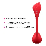 Смарт-віброяйце з пульсацією Lovense Vulse (Thrusting Egg Vibrator), імітація фрикцій - мініатюра 14