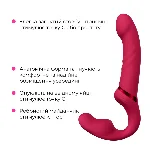 Безремінний смарт-страпон Lovense Lapis vibrating strapless strap-on, 3 мотори - мініатюра 14