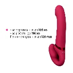 Безремінний смарт-страпон Lovense Lapis vibrating strapless strap-on, 3 мотори - мініатюра 15
