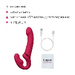 Безремінний смарт-страпон Lovense Lapis vibrating strapless strap-on, 3 мотори - мініатюра 17