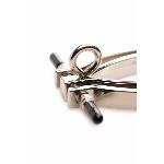 Затискач для статевих губ Master Series: Pussy Tugger Adjustable Vagina Clamp with Chain - мініатюра 4