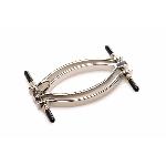 Затискач для статевих губ Master Series: Pussy Tugger Adjustable Vagina Clamp with Chain - мініатюра 3