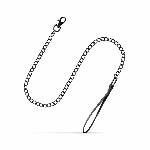 Нашийник з повідцем Bedroom Fantasies: Faux Leather Collar & Chain - мініатюра 7