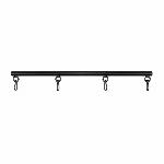 Фіксатор для рук та ніг Bedroom Fantasies: Spreader Bar Lightweight Restraint Bar, чорний - мініатюра 2