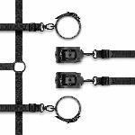 Фіксатор на ліжко з наручниками та поножами Bedroom Fantasies: Under the bed Restraint Bondage Set - мініатюра 3