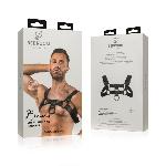 Портупея на плечі Bedroom Fantasies: Bruno Bondage Harness, чорна - мініатюра 6
