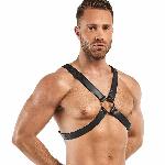 Портупея Bedroom Fantasies: Lionel Bondage Harness, чорна - мініатюра 3