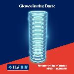 Мастурбатор Blush Rize – Ribz Glow in the Dark Masturbator – Clear, нейтральний, світиться в темряві - мініатюра 4