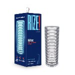 Мастурбатор Blush Rize – Ribz Glow in the Dark Masturbator – Clear, нейтральний, світиться в темряві - мініатюра 1