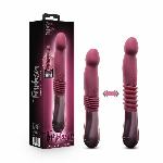 Пульсатор для точки G Blush Temptasia – Trixie Thrusting Dildo – Wine Red, 3 швидкості - мініатюра 7