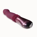 Пульсатор для точки G Blush Temptasia – Trixie Thrusting Dildo – Wine Red, 3 швидкості - мініатюра 6