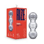 Мастурбатор Blush Rize – Feelz Masturbator – Clear, мультитекстура, ефект вакууму - мініатюра 1